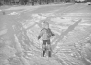 Lasse på ski vinteren 1962